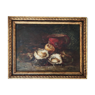 Still life with oysters