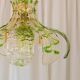 Large Murano chandelier by Carlo Nason in green glass – 1970s