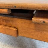 Living table wooden extension vintage