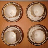 English porcelain cup service ROYAL CROWN DERBY 19th century