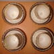 English porcelain cup service ROYAL CROWN DERBY 19th century