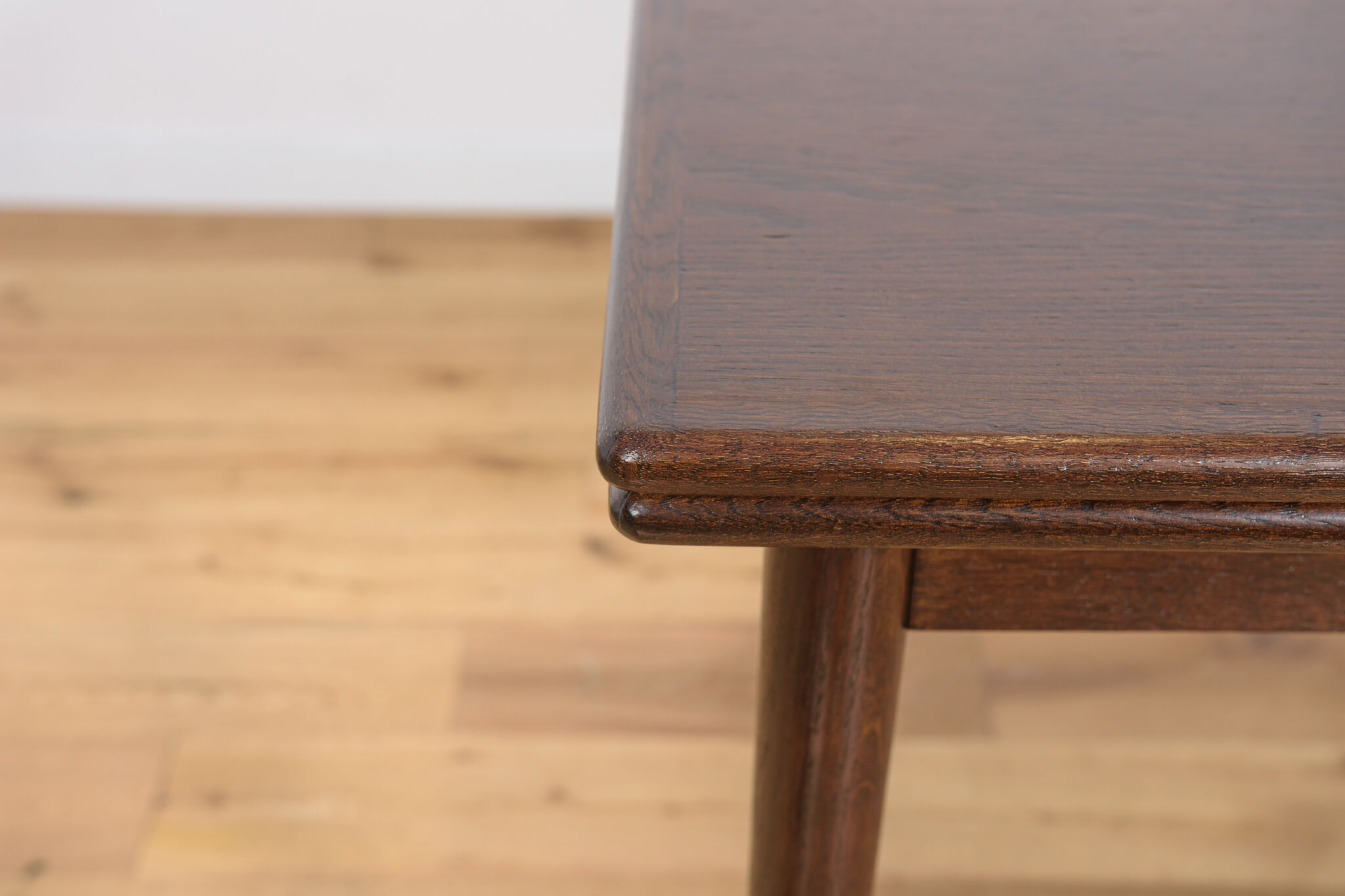 Danish Oak Extendable Dining Table, 1960s