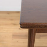 Table à manger extensible en chêne danois, années 1960