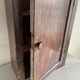 Patinated wooden toilet cabinet / pharmacy