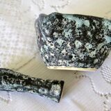 Mortar with ceramic pestle ecume years 60
