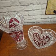 HOFBAUER Vintage Crystal Vase 60-70's