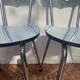 Chaises de cuisine années 60 , Formica et chrome