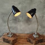 Antique industrial lamp | Machine lamp | Table lamp | 19th century