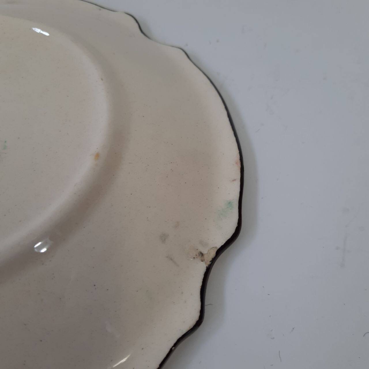 Futurist dessert set, silkscreened, 1930s