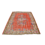 Antique Oushak Floral  Carpet sku 1648