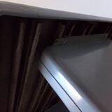 Steel industrial desk