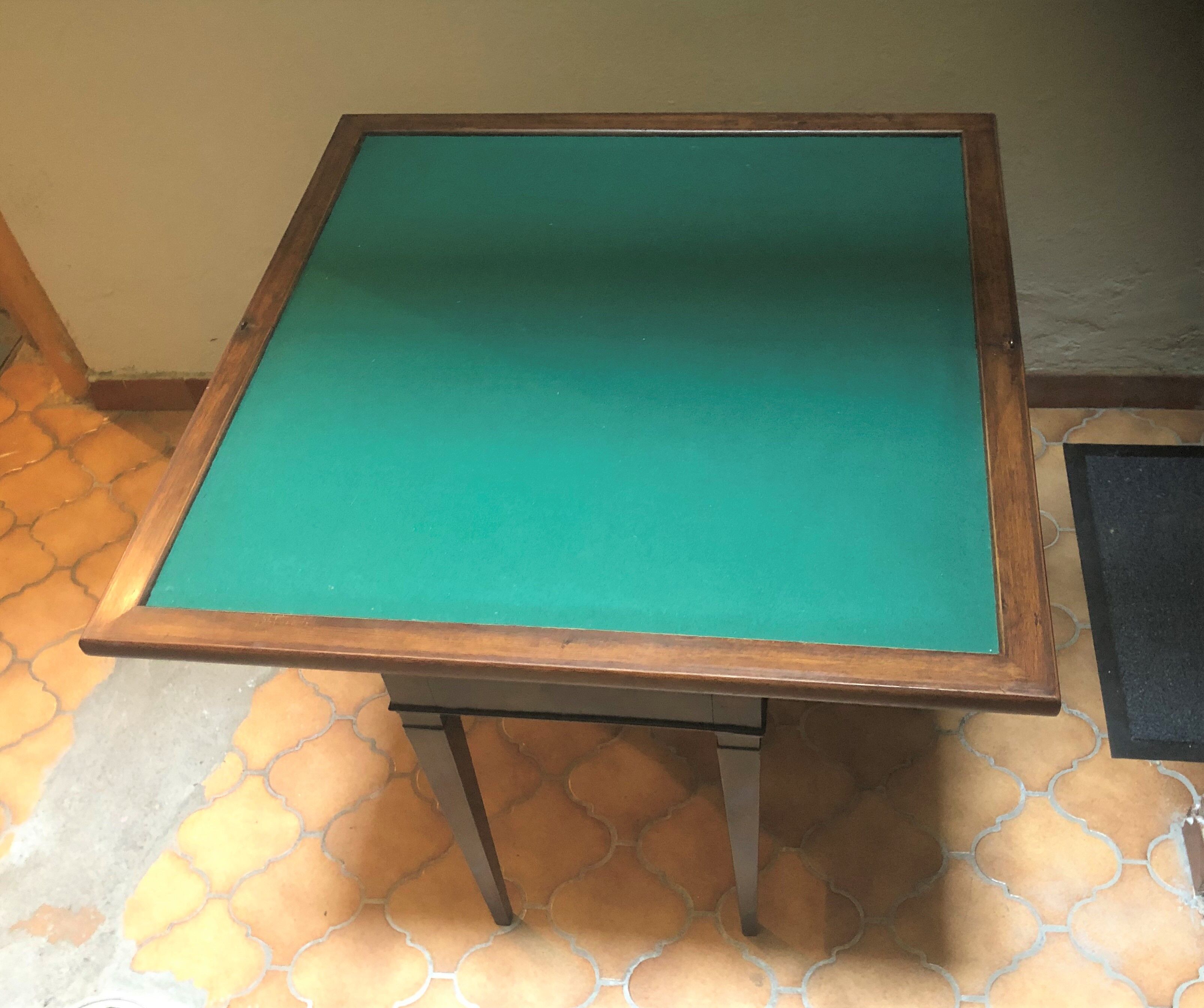 Louis XVI style veneer play table