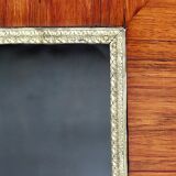 Small display cabinet in blonde mahogany veneer, Louis XVI style – 19th century.