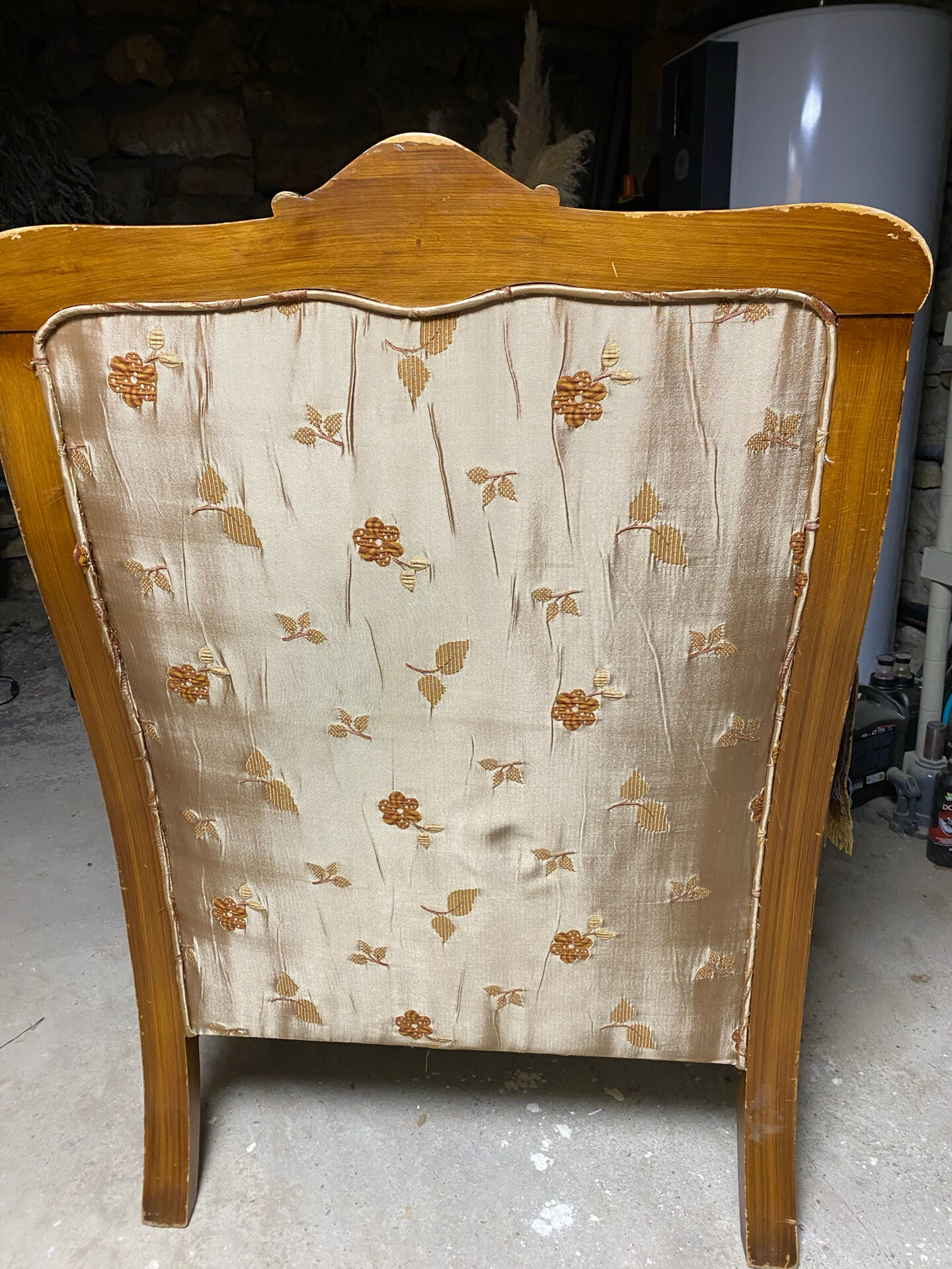 Louis XV Rococo style armchair