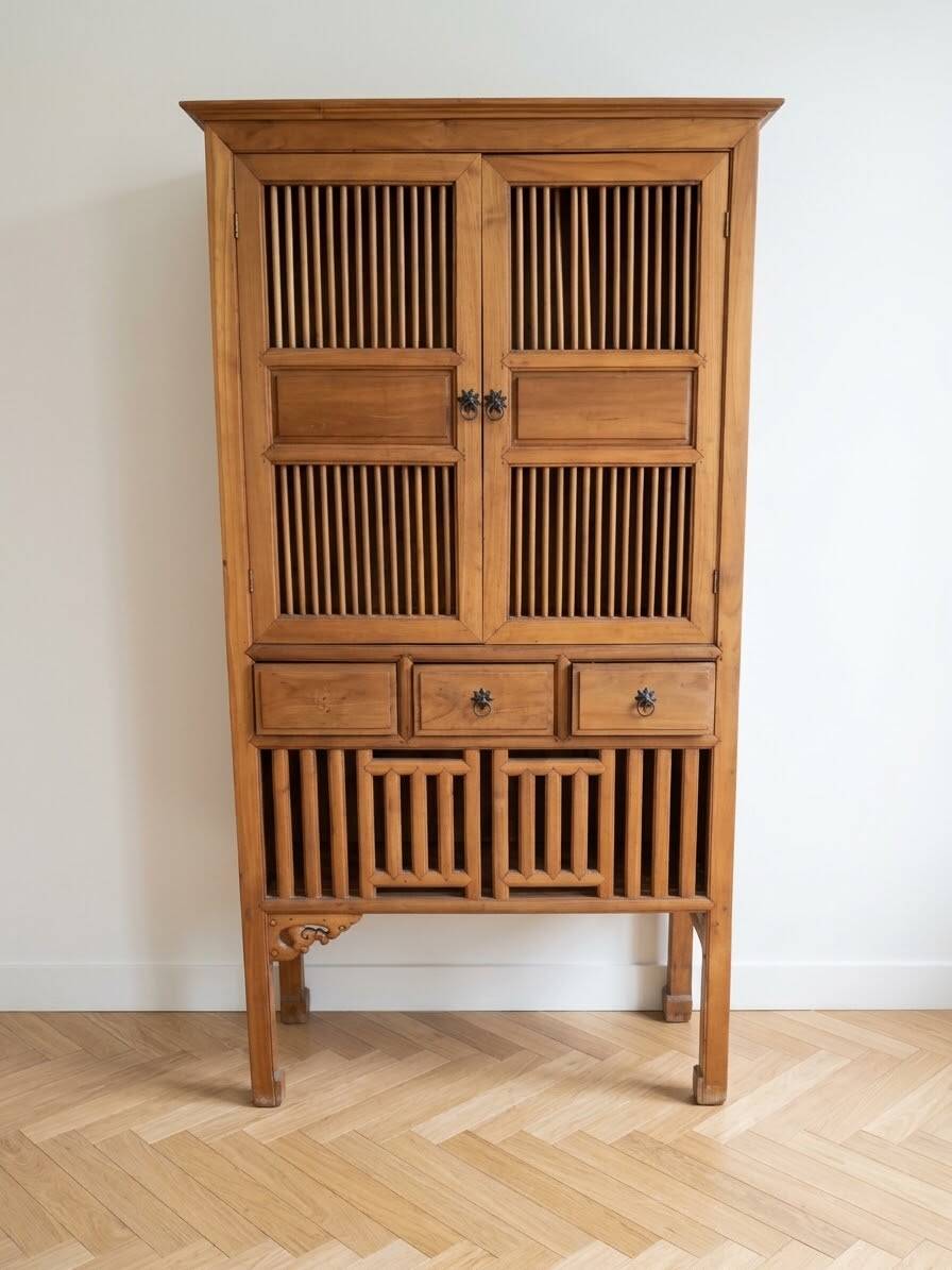 Asian solid wood storage furniture