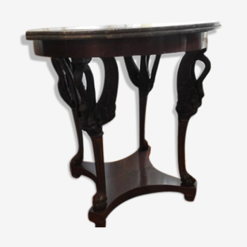 Middle table marble top tray