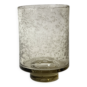 Bubble glass vase – Biot glassware