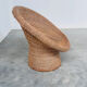 Egon Eiermann E10 wicker lounge chair, Germany, 1960s