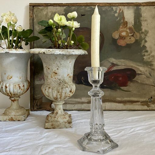 Bougeoir en cristal