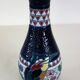 Art Deco ceramic vase with bird decoration by Amphora, 1920