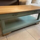 Renovated solid wood coffee table