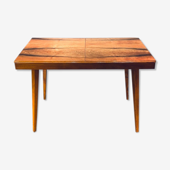 Folding table, veneer, Tatra walnut vintage 60