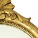 Gilded Baroque Style Mirror With Console Acanthus France