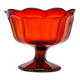 B8H Huta Hortensja - ruby dish / chalice