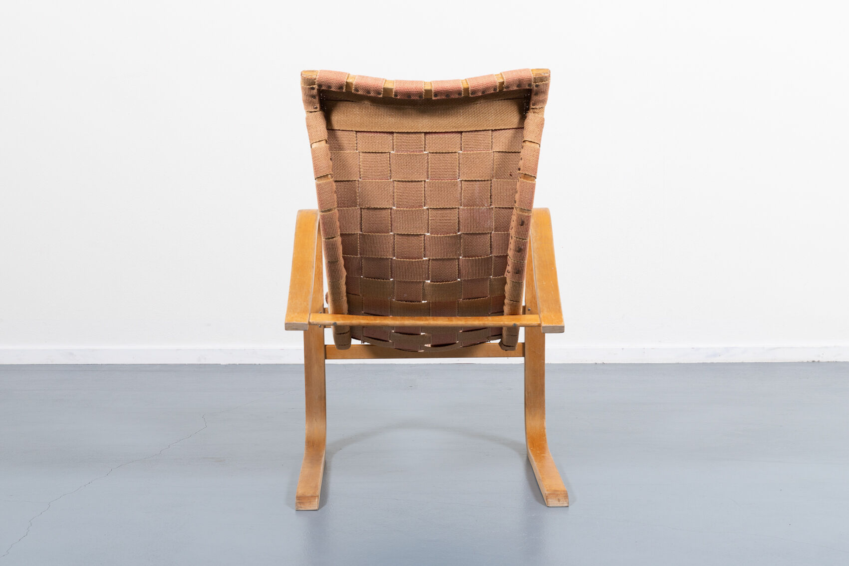 Deck chair 'Patronen' by Gustav Axel Berg 1940s Sweden