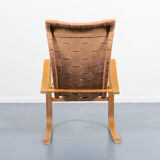Deck chair 'Patronen' by Gustav Axel Berg 1940s Sweden