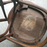 Pair of 1920s bistro chairs