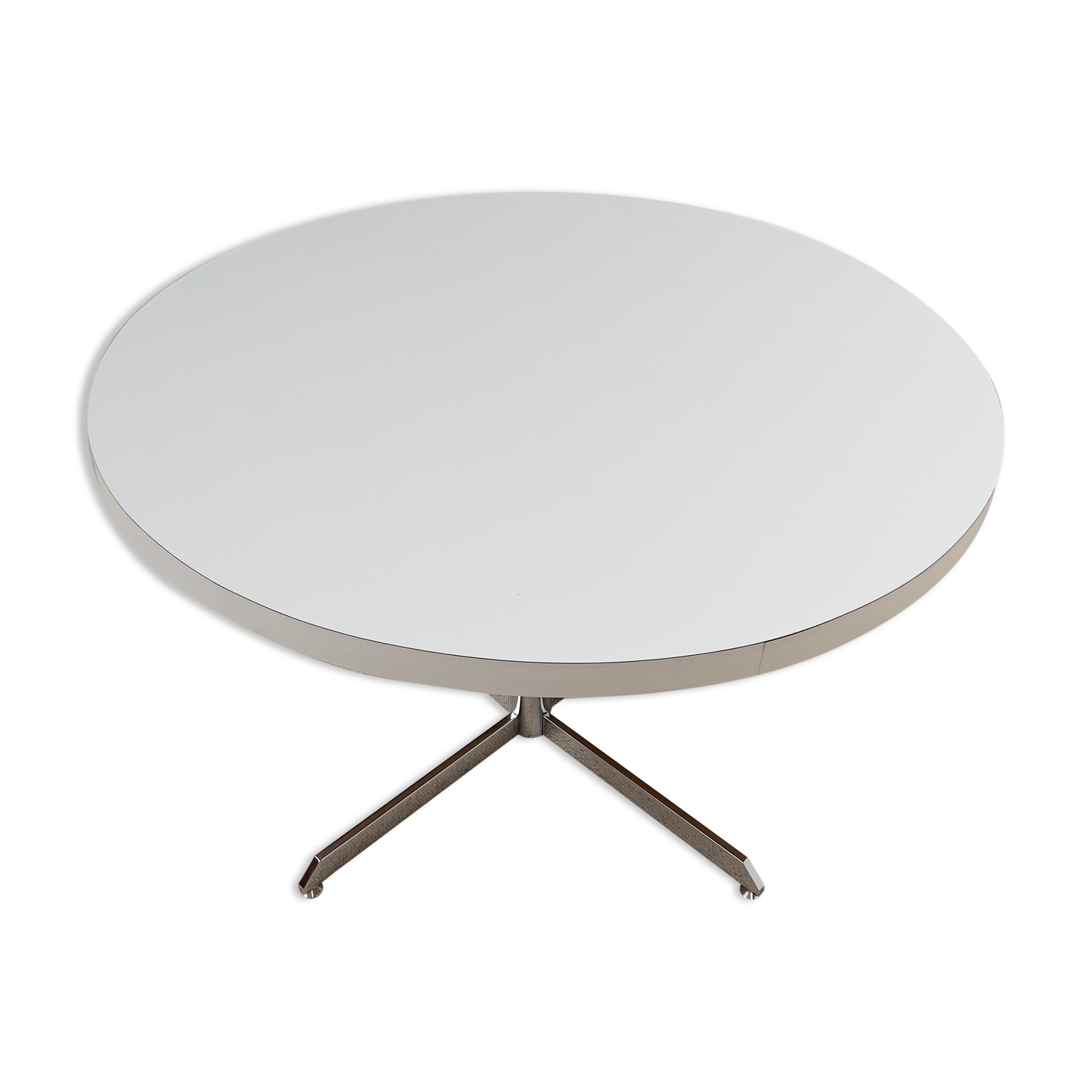 Table de repas vintage ronde en formica | Selency