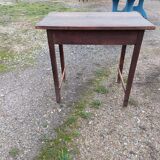 Small pine table, 1 drawer
