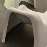 Pair of Toga armchairs by Sergio Mazza for Artemide 1968