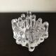 Kosta Boda's Scandinavian vintage glass candlestick