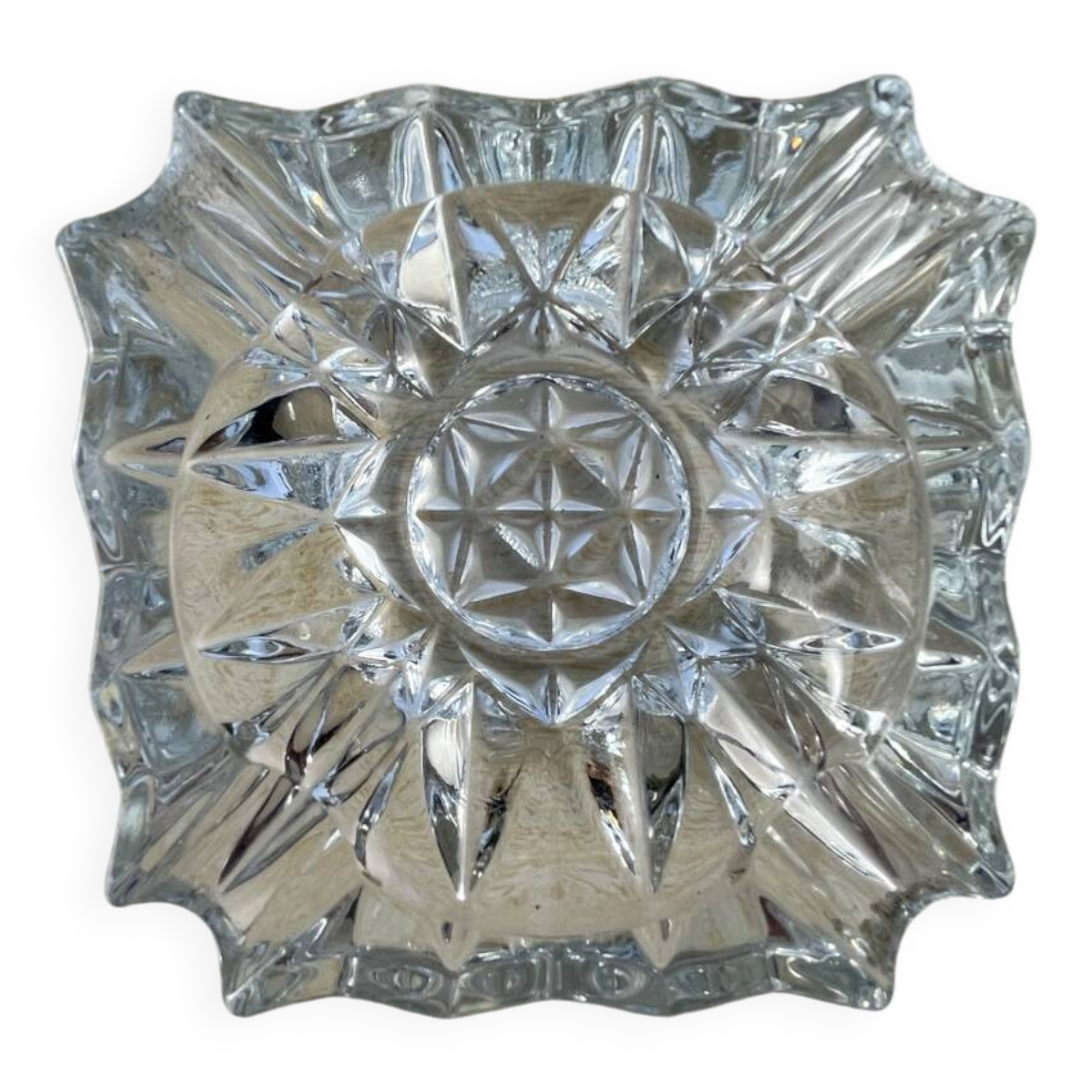 Crystal ashtray
