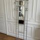 Vintage brushed aluminium coat rack from the 1950s.