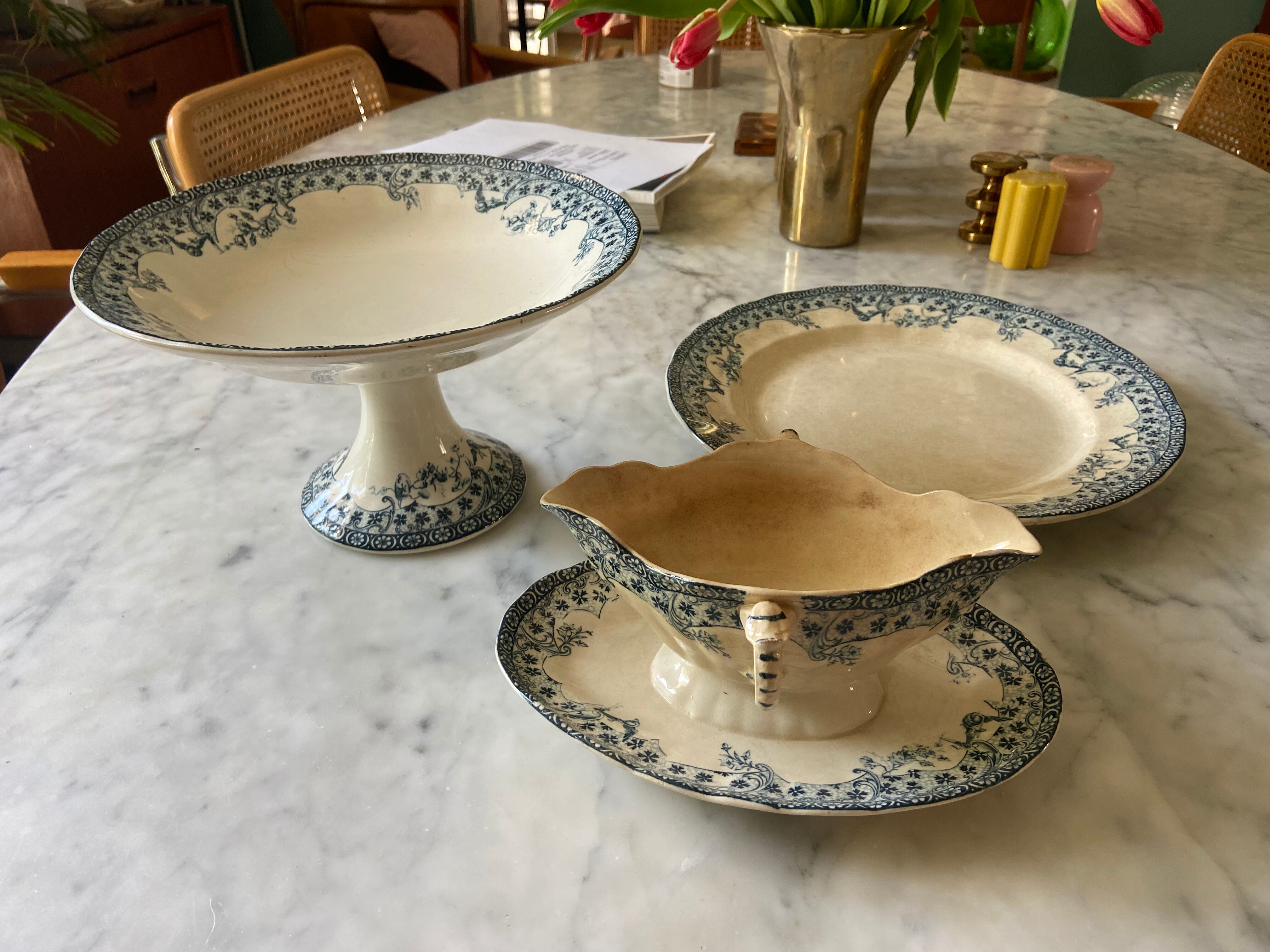 Series of 3 dishes Tierra del Fuego