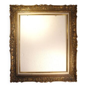 Gilded wood frame 85 x 74 cm