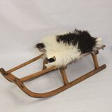 Vintage wooden sledge
