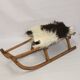 Vintage wooden sledge