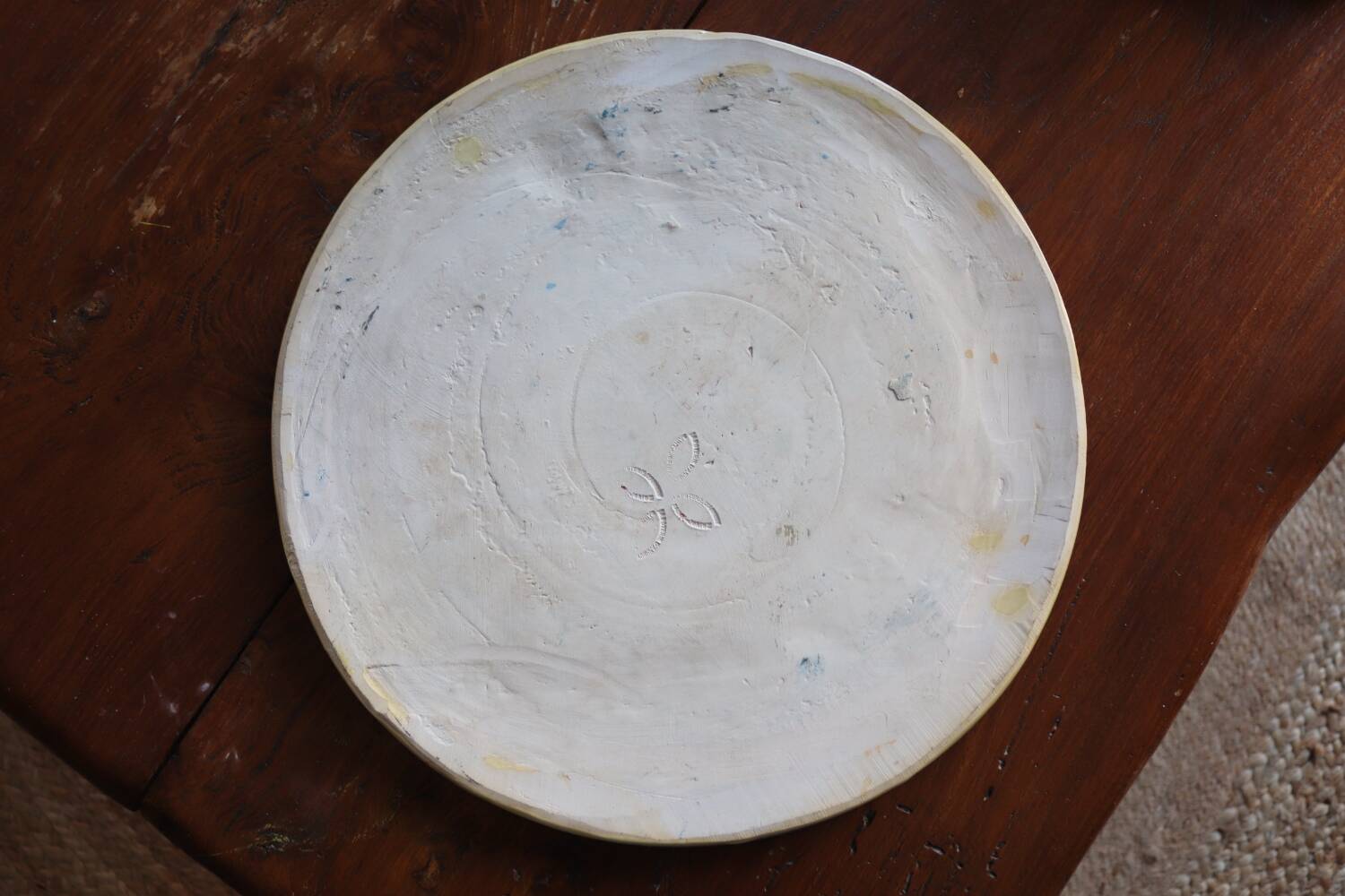 Annecy pottery table centerpiece trivet