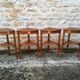 Round pull out tables