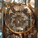Pair of sconces Palwa in gold metal and Crystal 1960
