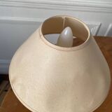 Vintage wooden bedside lamp