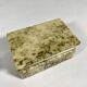 Vintage granite jewelry box with green veins