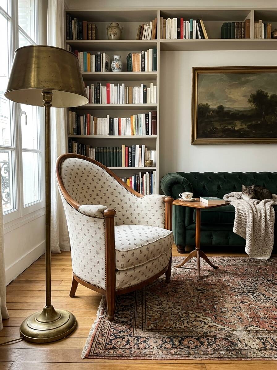 Fauteuil art déco des années 1930