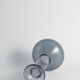 Scandinavian Modern Blue Glass Vase by Erik Höglund for Boda, Sweden 1960's