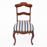 Five antique chairs, Northern Europe, around 1890. After renovation.