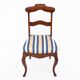 Five antique chairs, Northern Europe, around 1890. After renovation.